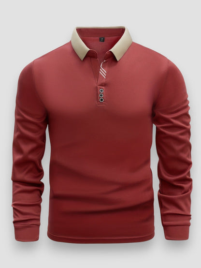 LAURENT MONACO | Polo de manga larga para hombre