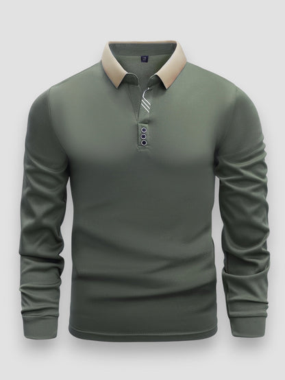LAURENT MONACO | Polo de manga larga para hombre